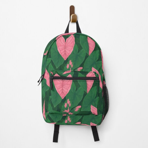 Item preview, Pink Splash Caladium Leaves - Aesthetic Tropical Pastel Botanical Pattern designed and sold by Niji Hibana.