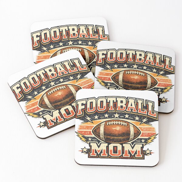 Item preview, Football Mom, Retro Vintage Style designed and sold by graphic-genie.
