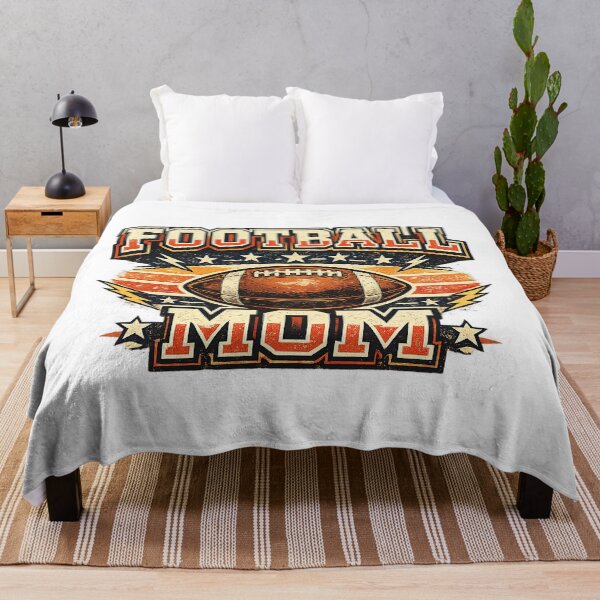 Item preview, Football Mom, Retro Vintage Style designed and sold by graphic-genie.