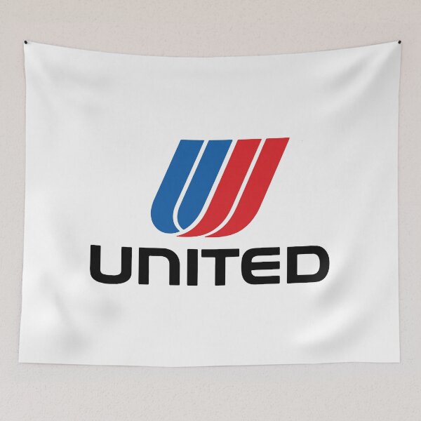 Item preview, United Airlines Retro 1977 Logo Livery designed and sold by RetroAviation.
