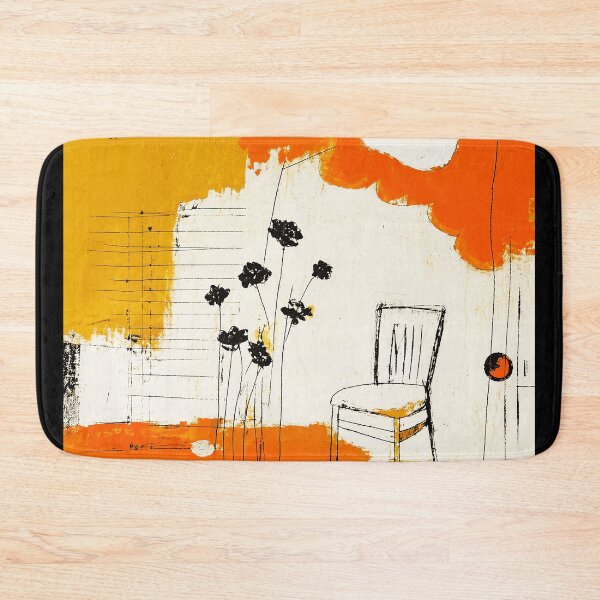 Item preview, Abstract Chair and Flowers Wall  designed and sold by Modaozushi216.