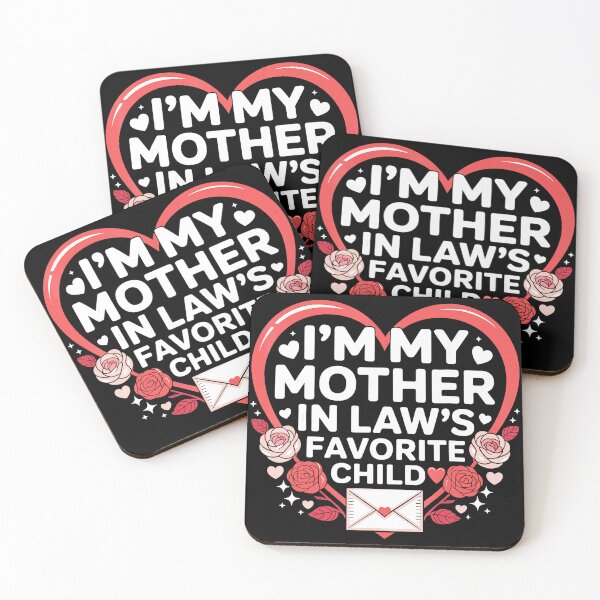 Item preview, Mother In Law Favorite Child Valentine  designed and sold by zamiokaline.