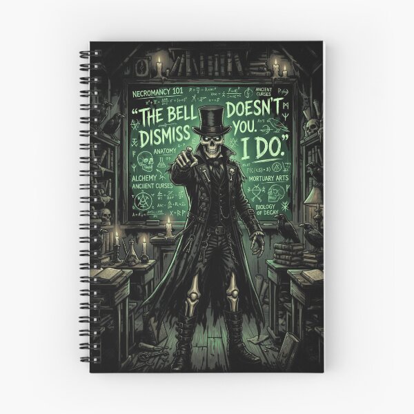 Item preview, The Bell Doesn’t Dismiss You I Do Funny Gothic Teacher designed and sold by printedartgoods.