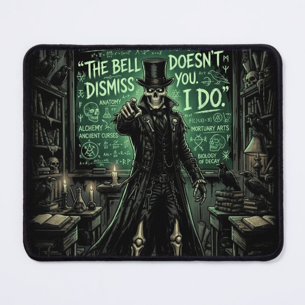 Item preview, The Bell Doesn’t Dismiss You I Do Funny Gothic Teacher designed and sold by printedartgoods.