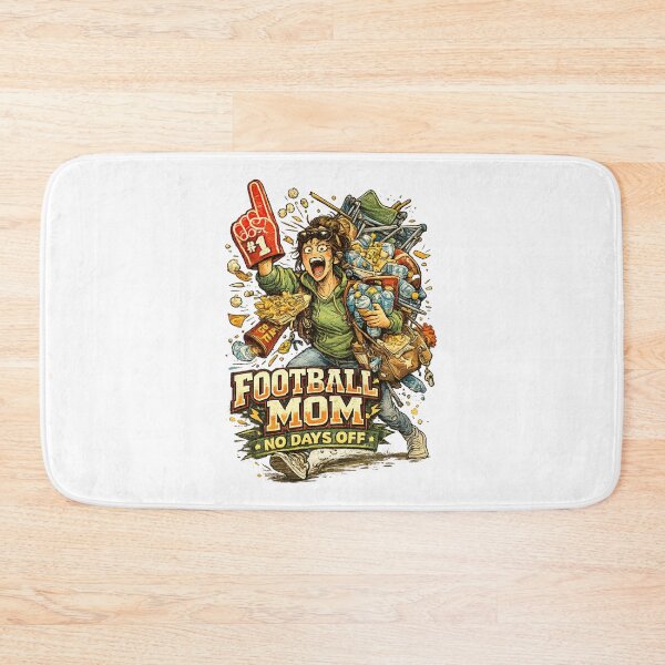 Item preview, Football Mom, Retro Vintage Style designed and sold by graphic-genie.