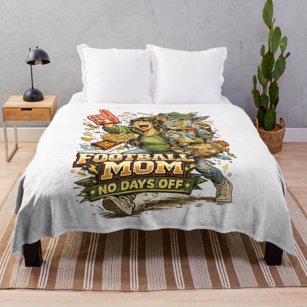 Item preview, Football Mom, Retro Vintage Style designed and sold by graphic-genie.