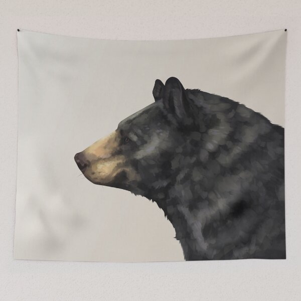 Item preview, Bear Beige Background designed and sold by bearlydoodling.
