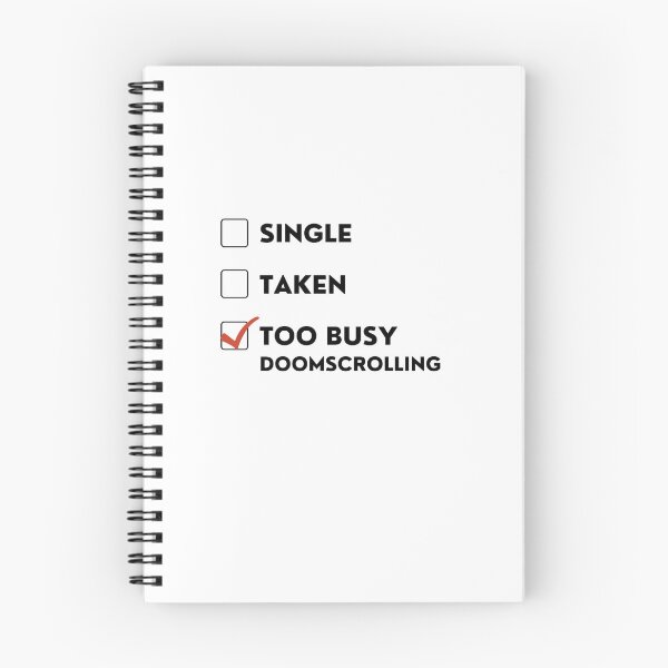 Item preview, Too busy doomscrolling designed and sold by Pepe-And-Gas.
