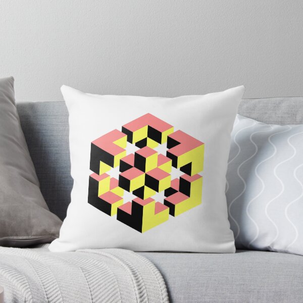 Item preview, impossible figure cuboid magic optical illusion designed and sold by Helen-Storm.
