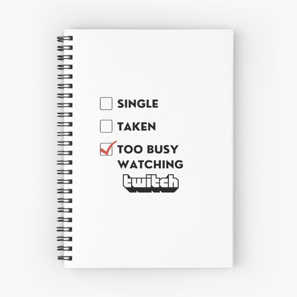 Item preview, Too busy watching twitch designed and sold by Pepe-And-Gas.