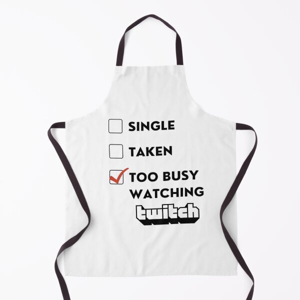 Item preview, Too busy watching twitch designed and sold by Pepe-And-Gas.
