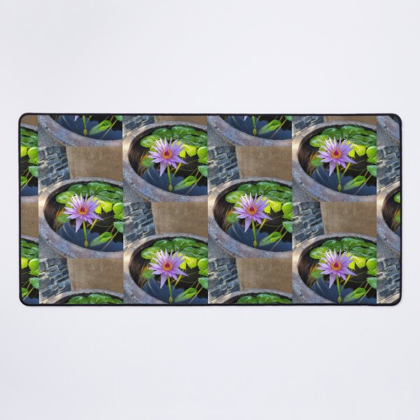 Item preview, Purple Water Lily in a Pot designed and sold by Facebook.com/ ArtByAmyMinori.