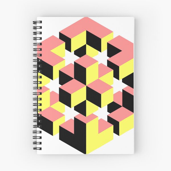 Item preview, impossible figure cuboid magic optical illusion designed and sold by Helen-Storm.