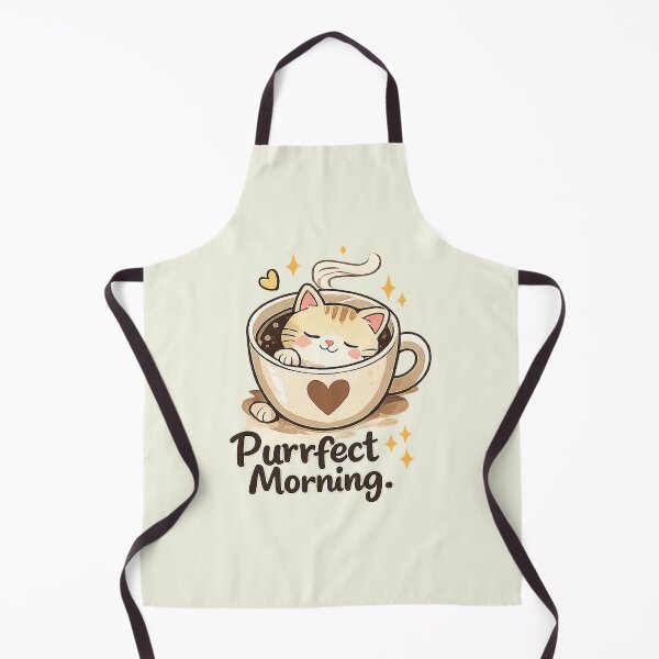 Item preview, Purrfect Morning designed and sold by Anjonn Vibes Designs.