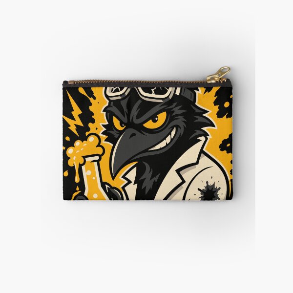 Item preview, Mad Scientist Crow – Funny Raven Science  designed and sold by EchoBlue Studio.