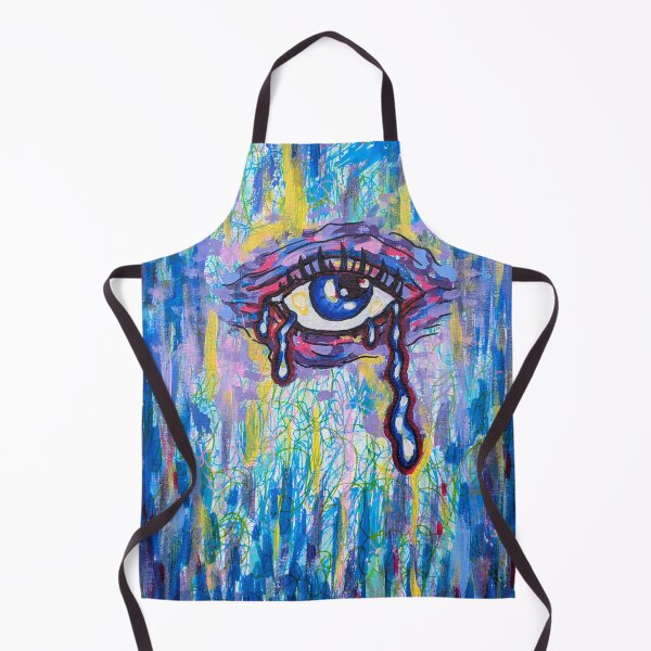 Item preview, Crying Eye (Purple) designed and sold by Leala Makes Art.