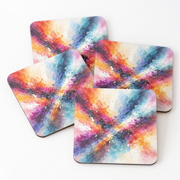 Item preview, Vibrant Abstract Color Explosion designed and sold by JcAbstractArt.
