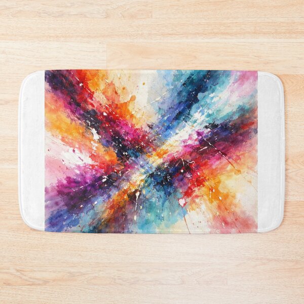 Item preview, Vibrant Abstract Color Explosion designed and sold by JcAbstractArt.