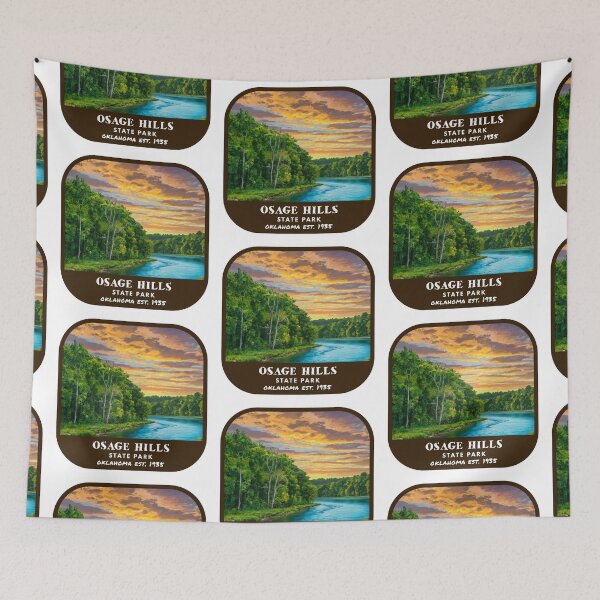 Item preview, Osage Hills State Park (Oklahoma) designed and sold by RabbitK.