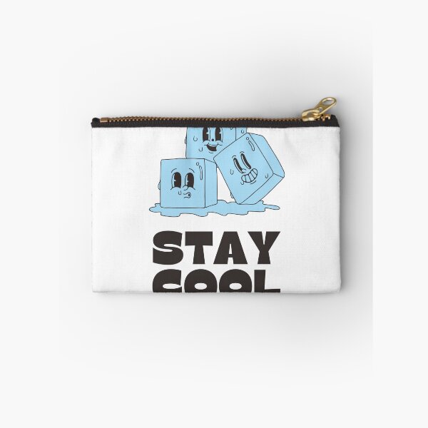 Item preview, Funny Ice Cube Illustration – Stay Cool Quote designed and sold by Anomaly 404 Error.