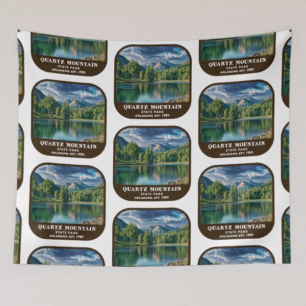 Item preview, Quartz Mountain State Park (Oklahoma) designed and sold by RabbitK.