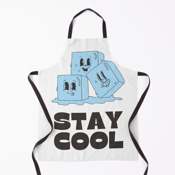 Item preview, Funny Ice Cube Illustration – Stay Cool Quote designed and sold by Anomaly 404 Error.
