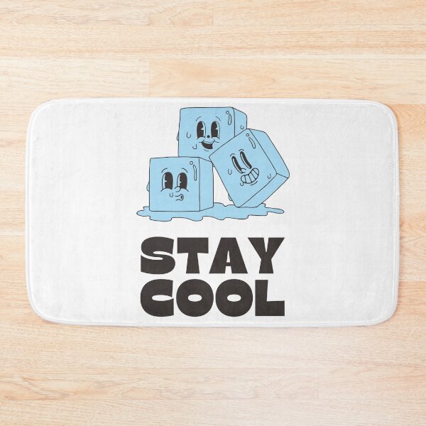 Item preview, Funny Ice Cube Illustration – Stay Cool Quote designed and sold by Anomaly 404 Error.
