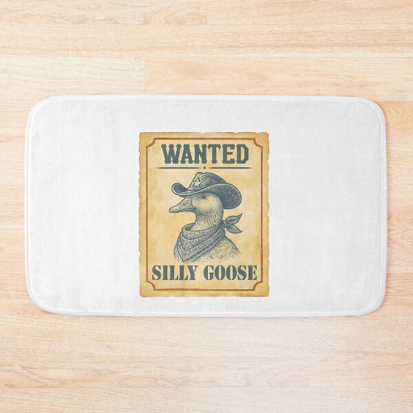 Item preview, Silly Goose Got Too Silly Western Cowboys Wanted Silly Goose T-Shirt_4500x5400 designed and sold by CriseldaBruning.