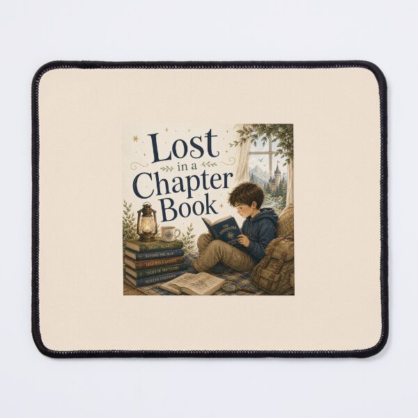 Item preview, Lost in a Chapter Book Adventure Reading Design for Kids Boys Teachers and Book Lovers designed and sold by Novel Works Studio.