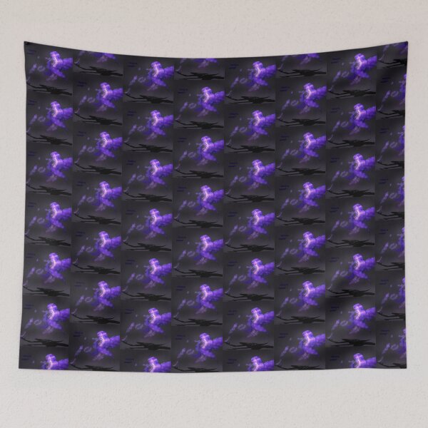 Item preview, Neon lights Violet Warrior Fairy – Fantasy Action Anime Art designed and sold by kerissfantasyart .