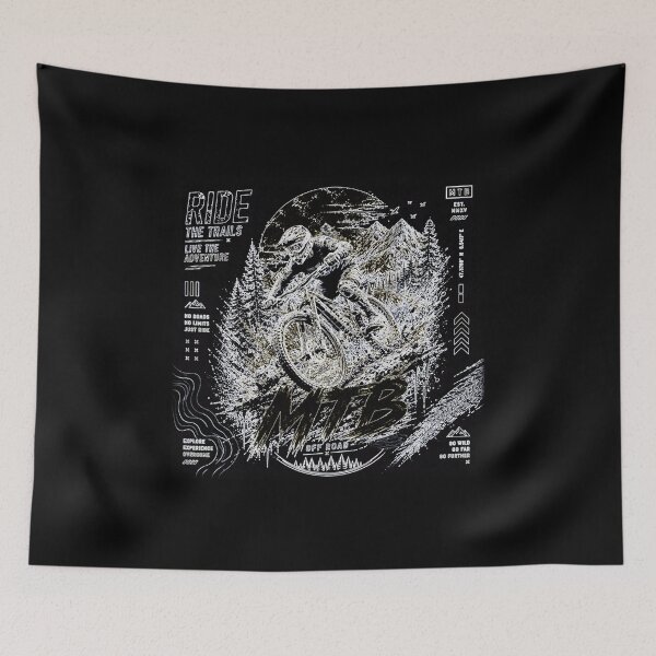 Item preview, Ride The Trails – MTB Off Road Adventure Design designed and sold by Fextreme.