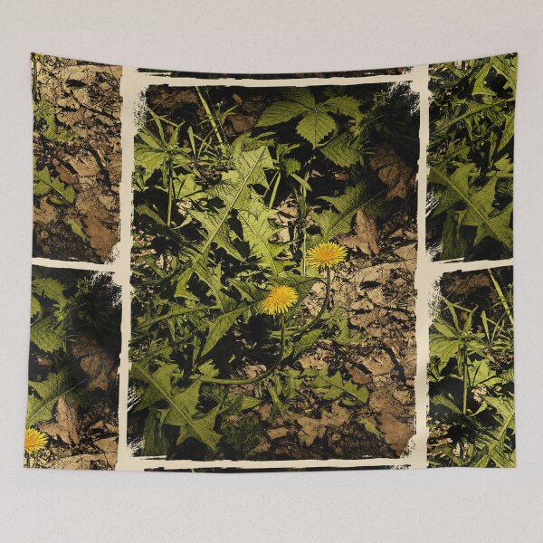Item preview, Dual Dandelion Natural Punk Sketch designed and sold by InnerwayStudio.