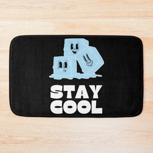 Item preview, Copy of Funny Ice Cube Illustration – Stay Cool Quote designed and sold by Anomaly 404 Error.