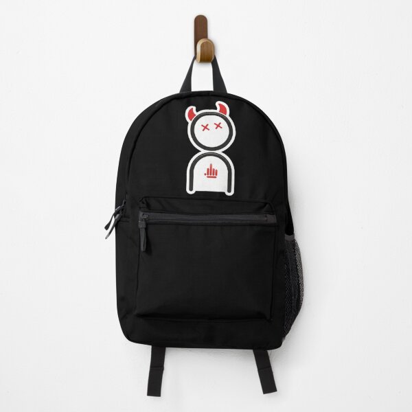 Item preview, Rebel Devil Doodle Sticker - Edgy Minimalist Demon Art designed and sold by ifundesign.