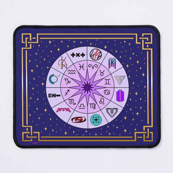 Item preview, KPOP Zodiac Wheel - Boy Groups designed and sold by Ikkified.