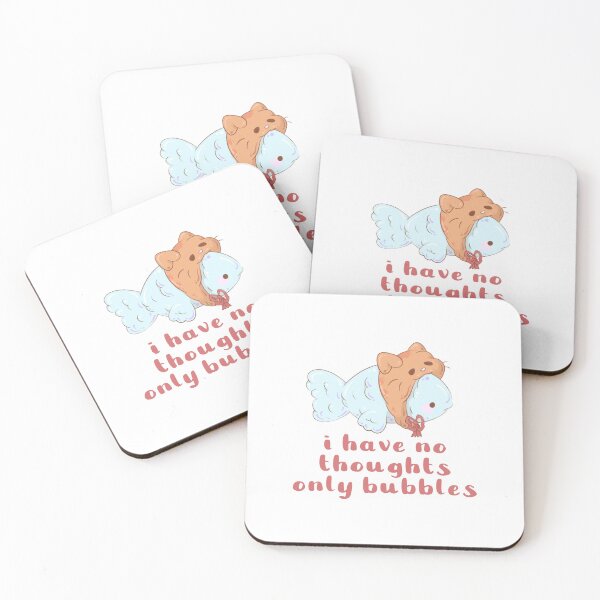 Item preview, silly fishy no thoughts only bubbles designed and sold by mind over morgan .