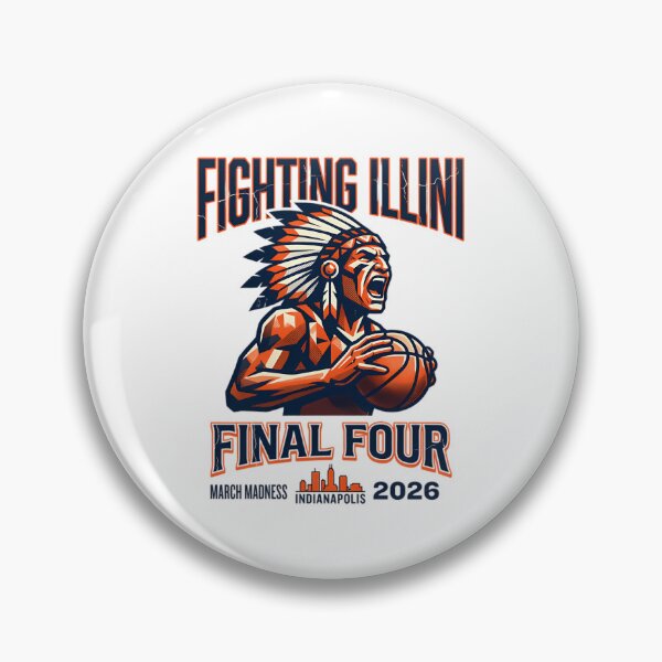 Item preview, Illinois Illini Final four 2026 Men's March Madness Basketball designed and sold by TomatiLove.