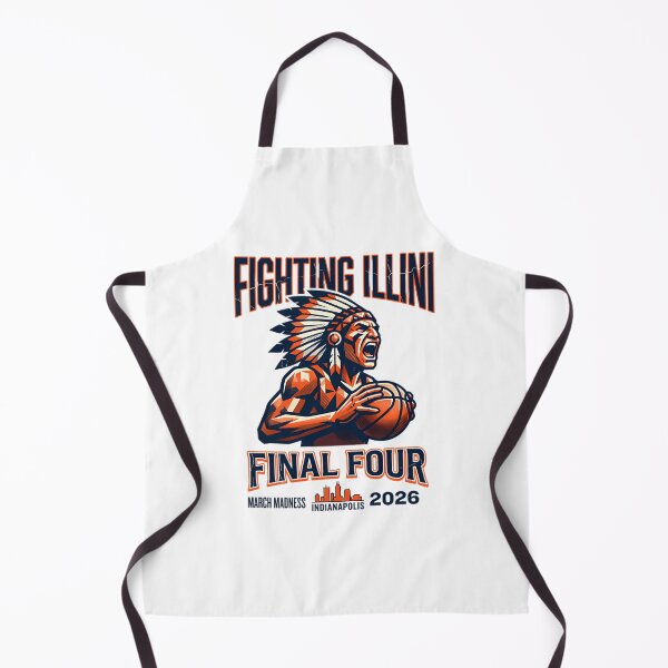Item preview, Illinois Illini Final four 2026 Men's March Madness Basketball designed and sold by TomatiLove.