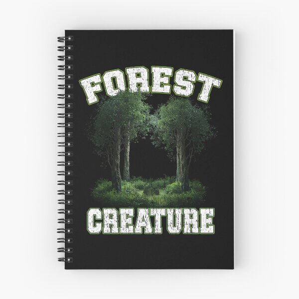 Item preview, Forest Creature - Distressed Nature Trees nature lover off-grid living forest bathing enjoy the wilderness cottage life designed and sold by Jt41.
