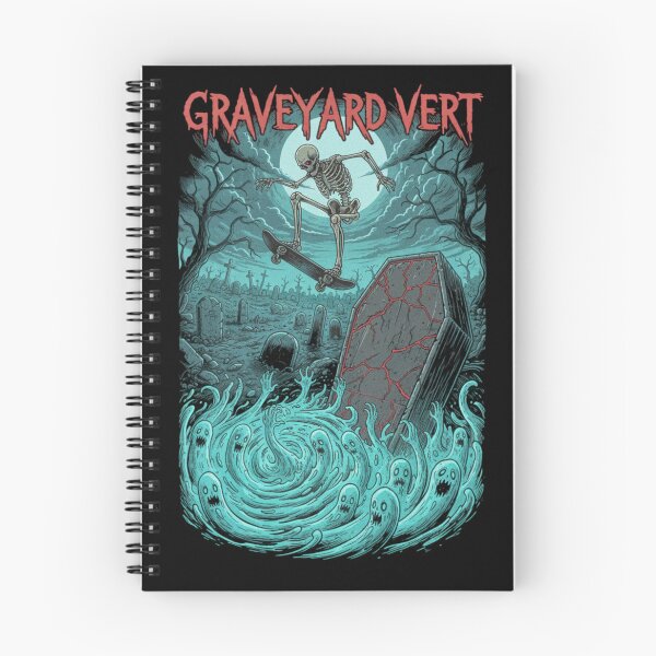 Item preview, Graveyard Vert Skeleton Skate designed and sold by printedartgoods.