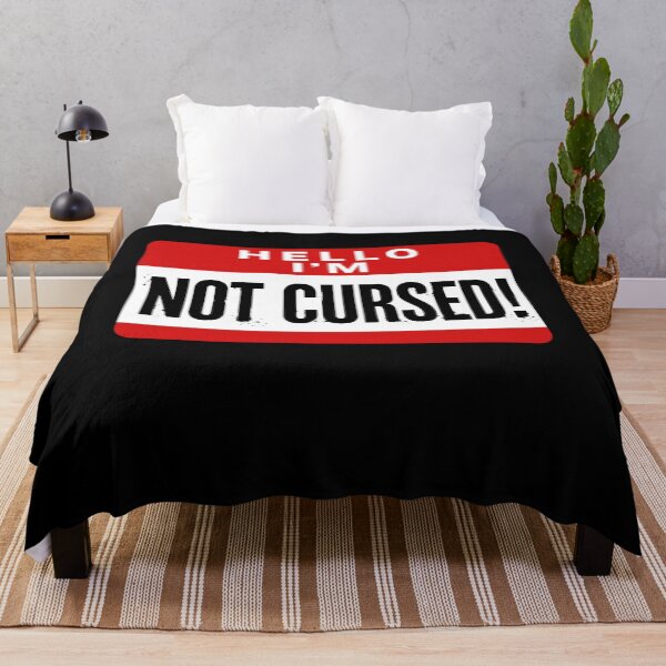 Item preview, Hello I’m Not Cursed designed and sold by LOUP-SOLI.