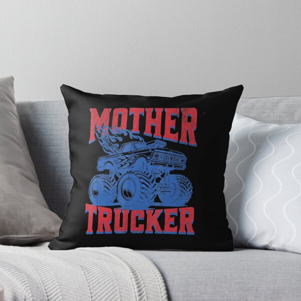 Item preview, Mother Trucker Monster Truck Mom  designed and sold by zamiokaline.