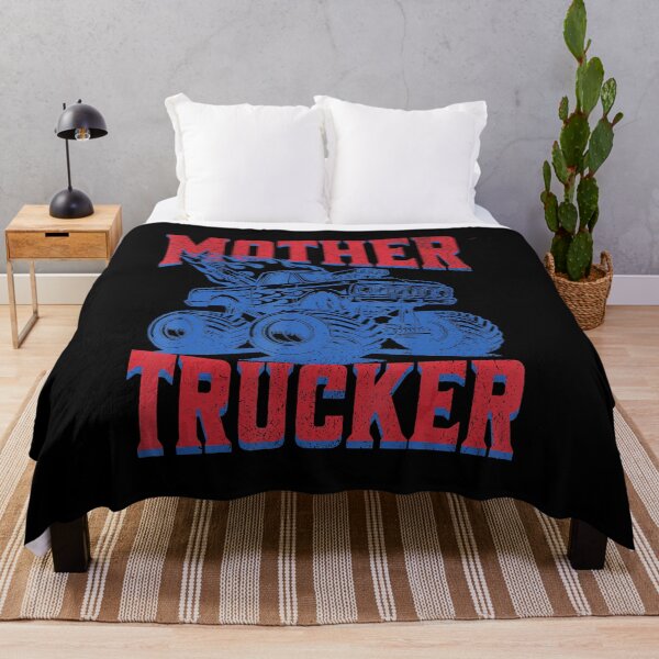 Item preview, Mother Trucker Monster Truck Mom  designed and sold by zamiokaline.