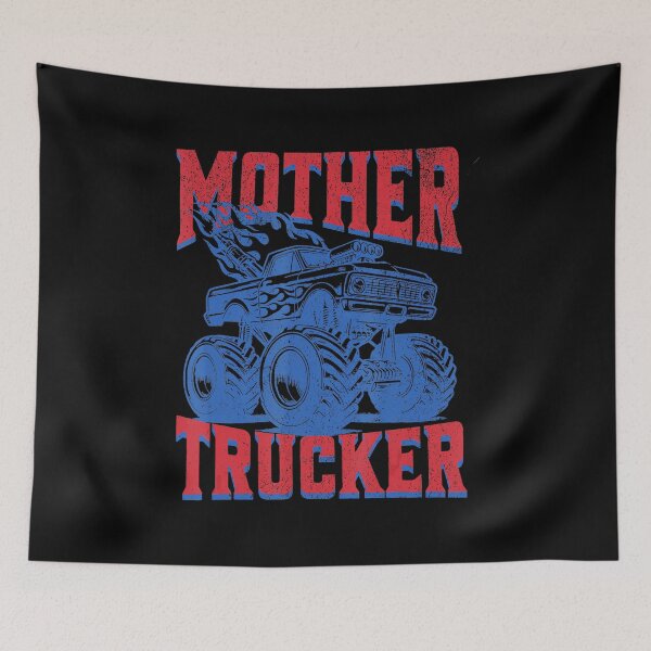 Item preview, Mother Trucker Monster Truck Mom  designed and sold by zamiokaline.