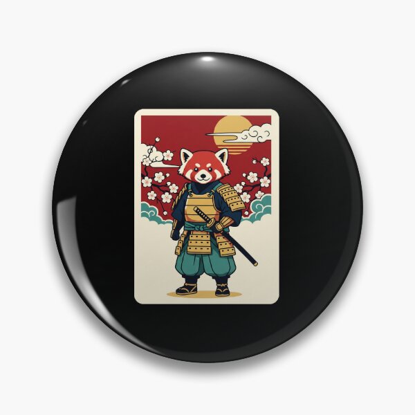 Item preview, Samurai Red Panda Japanese Warrior  designed and sold by JordynLadukeg65.