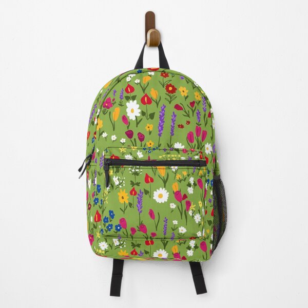Item preview, Whimsical Wildflower Meadow - Pastel Botanical Garden Seamless Pattern designed and sold by Niji Hibana.