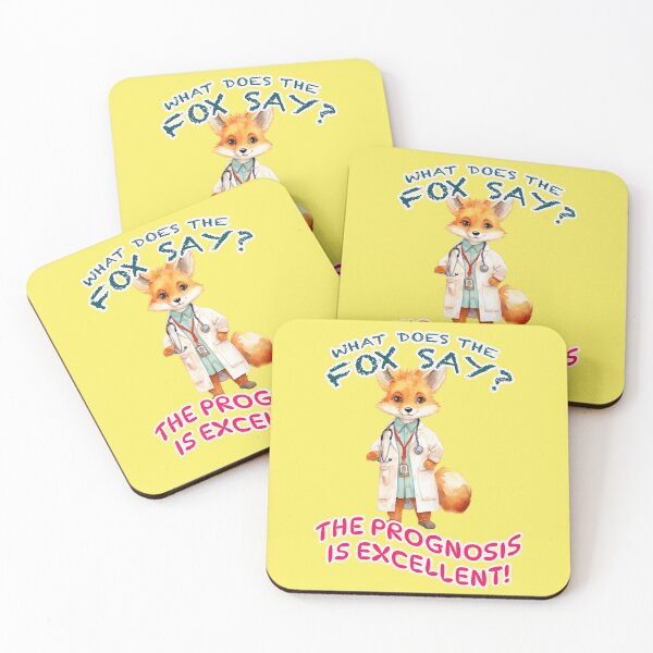 Item preview, Dr. Fuchs's prognosis: Excellent medicine quote designed and sold by Mauswohn.