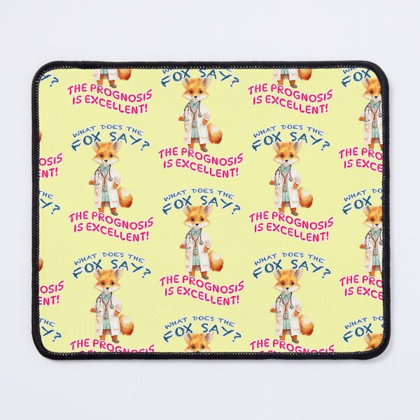 Item preview, Dr. Fuchs's prognosis: Excellent medicine quote designed and sold by Mauswohn.