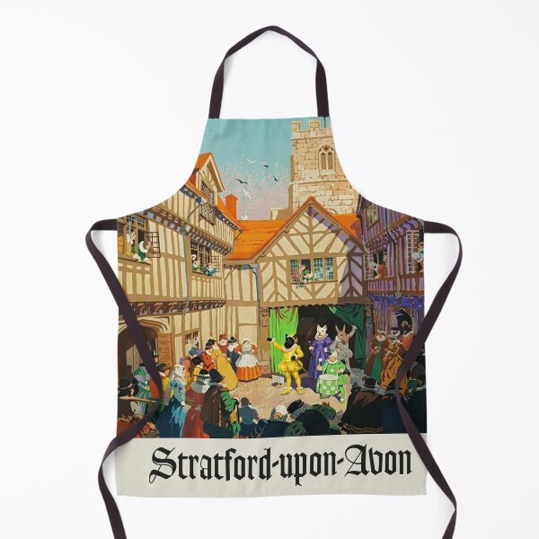 Item preview, Stratford-upon-Avon Railway Theatre Poster designed and sold by CJChronicles.