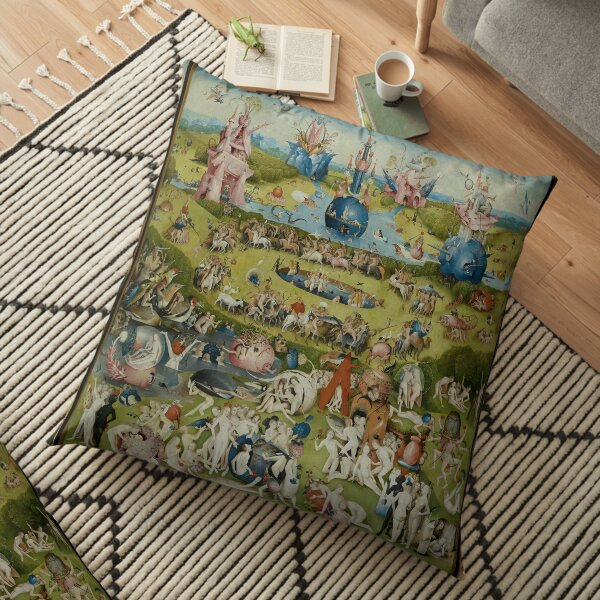 Le jardin des délices - Enfer - Jérôme Bosch - 1490 - 1510 Coussin de sol